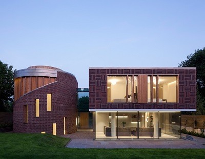 handmade Bricks softening contemporary design house